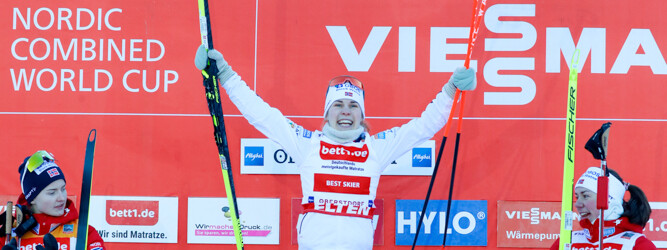 Das Podium: Gyda Westvold Hansen (NOR), Ida Marie Hagen (NOR), Mari Leinan Lund (NOR)