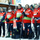 Das norwegische Betreuerteam