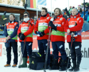 Das norwegische Betreuerteam