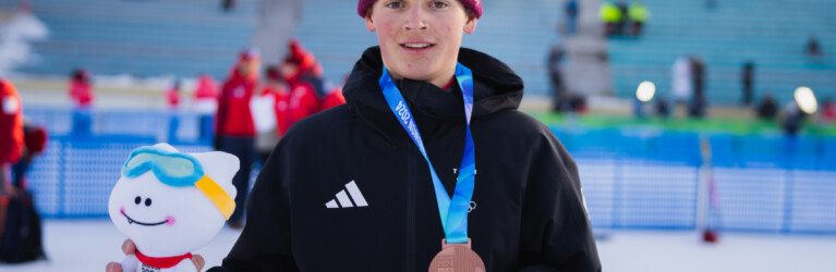 Jonathan Gräbert gewinnt Bronze bei den Olympischen Jugendspielen in Gangwon (KOR).