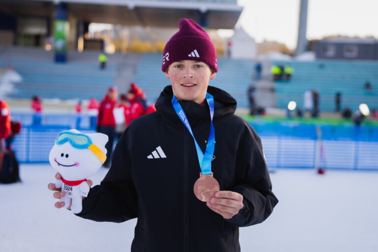 Jonathan Gräbert gewinnt Bronze bei den Olympischen Jugendspielen in Gangwon (KOR).