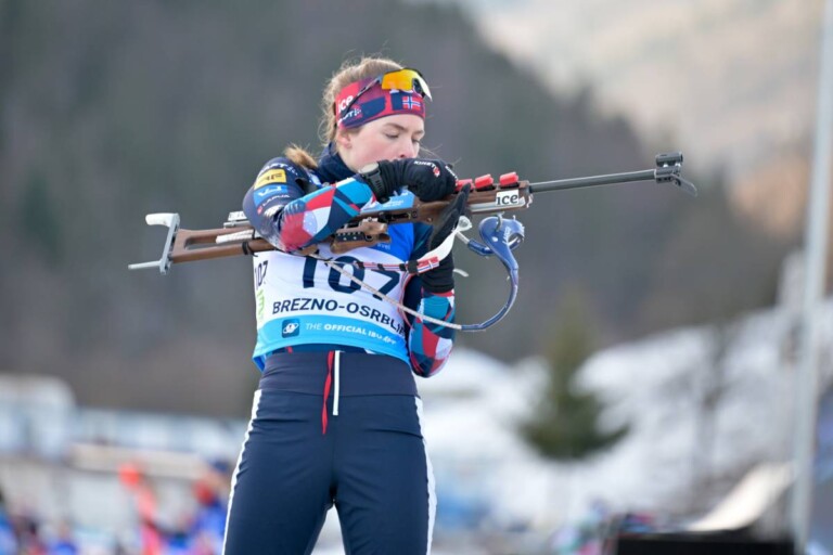 Biathlon EM 2024 Antonin Guigonnat und Ida Lien sind Europameister im