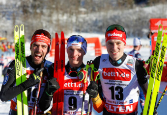 Johannes Rydzek, Manuel Faisst, Terence Weber