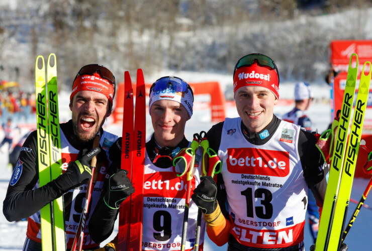 Johannes Rydzek, Manuel Faisst, Terence Weber