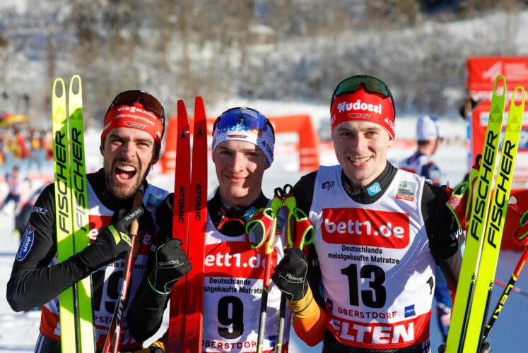 Johannes Rydzek, Manuel Faisst, Terence Weber
