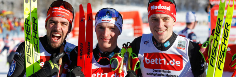 Johannes Rydzek, Manuel Faisst, Terence Weber