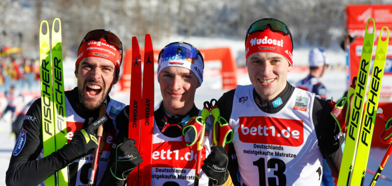 Johannes Rydzek, Manuel Faisst, Terence Weber