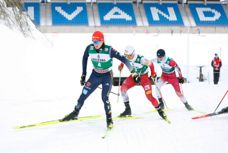 Julian Schmid (GER) gewann im letzten Jahr den Gundersen-Wettkampf in Otepää.