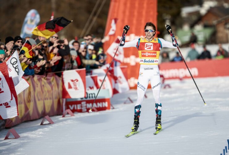 Jarl Magnus Riiber (NOR) gewinnt zum dritten Mal das Nordic Combined Triple in Seefeld.