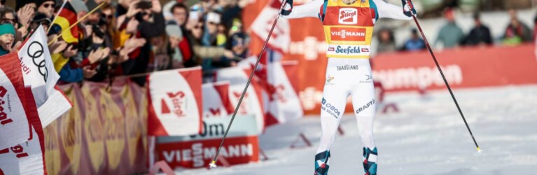 Jarl Magnus Riiber (NOR) gewinnt zum dritten Mal das Nordic Combined Triple in Seefeld.