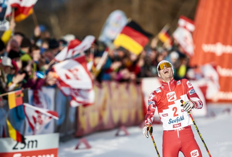 Völlig fertig: Johannes Lamparter (AUT)