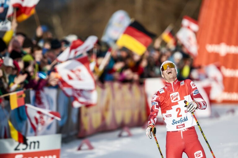 Völlig fertig: Johannes Lamparter (AUT)