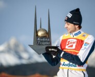 Jarl Magnus Riiber (NOR) gewinnt zum dritten Mal das Nordic Combined Triple in Seefeld.