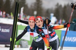 Weltmeister! Tristan Sommerfeldt (GER) und Richard Stenzel (GER)