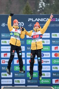 Weltmeister! Tristan Sommerfeldt (GER) und Richard Stenzel (GER)