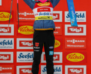 Und wieder auf dem Podium: Nathalie Armbruster (GER)