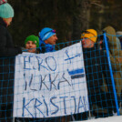 Neben Kristjan Ilves (EST) wurden auch die finnischen Athleten gut unterstützt.