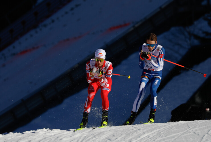 Johannes Lamparter (AUT), Eero Hirvonen (FIN) (l-r)