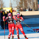 Annalena Slamik (AUT), Claudia Purker (AUT) (l-r)