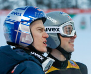Sooo knapp! Kristjan Ilves (EST), Jarl Magnus Riiber (NOR) (l-r)