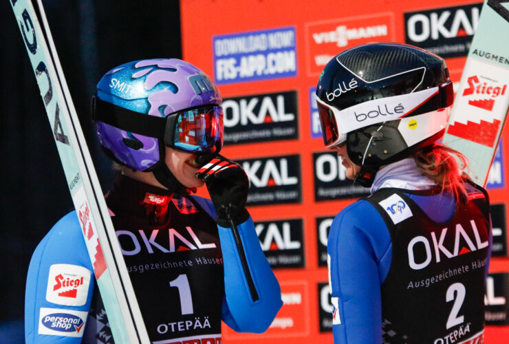 Claudia Purker (AUT), Annalena Slamik (AUT) (l-r)