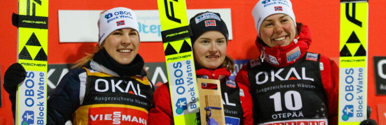 Ida Marie Hagen (NOR), Gyda Westvold Hansen (NOR), Mari Leinan Lund (NOR) (l-r)