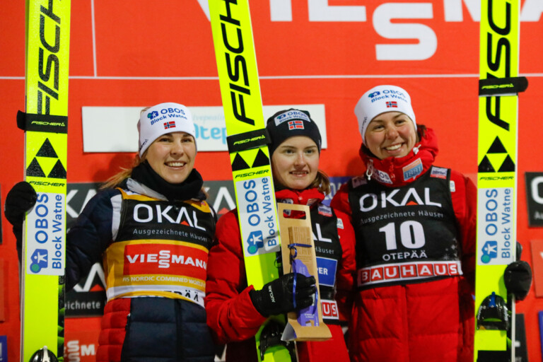 Ida Marie Hagen (NOR), Gyda Westvold Hansen (NOR), Mari Leinan Lund (NOR) (l-r)