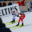 Jarl Magnus Riiber (NOR), Johannes Lamparter (AUT), (l-r)