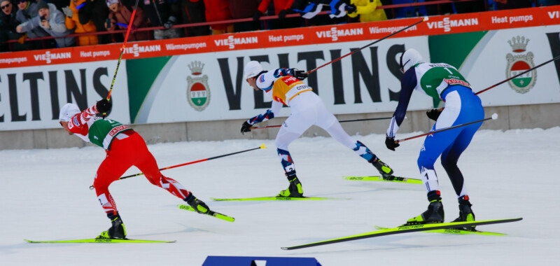 Johannes Lamparter (AUT), Jarl Magnus Riiber (NOR), Kristjan Ilves (EST), (l-r)