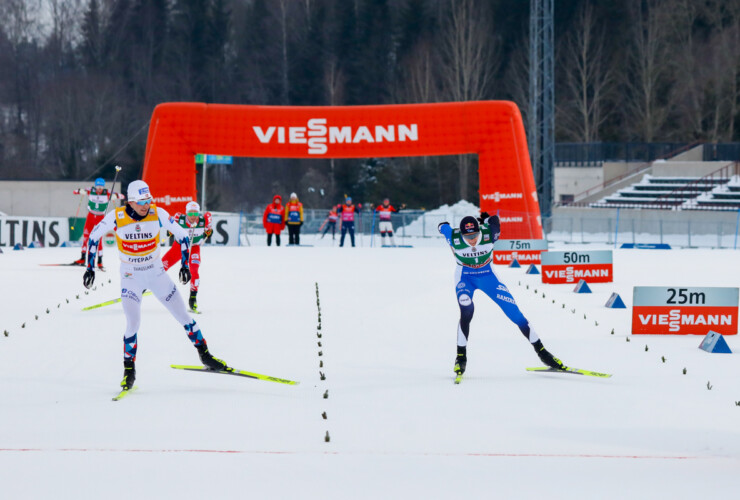 Jarl Magnus Riiber (NOR), Kristjan Ilves (EST), (l-r)