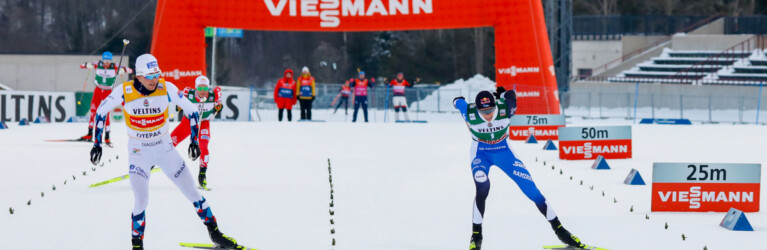 Jarl Magnus Riiber (NOR), Kristjan Ilves (EST), (l-r)