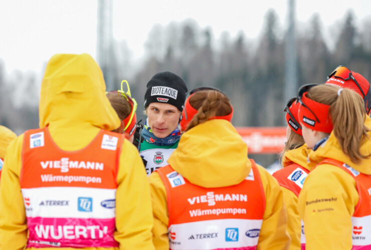 Wie wird man zum Frauenschwarm? Man läuft aufs Podium! - David Mach (GER), Svenja Wuerth (GER), Nathalie Armbruster (GER), Maria Gerboth (GER), (l-r)