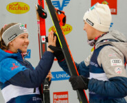 Laura Pletz (AUT), Mario Seidl (AUT), (l-r)