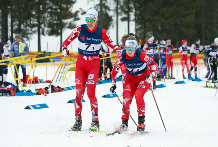 Mario Seidl (AUT I), Laura Pletz (AUT I ), (l-r)