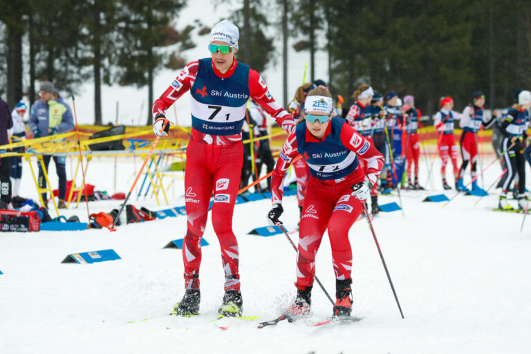 Mario Seidl (AUT I), Laura Pletz (AUT I ), (l-r)