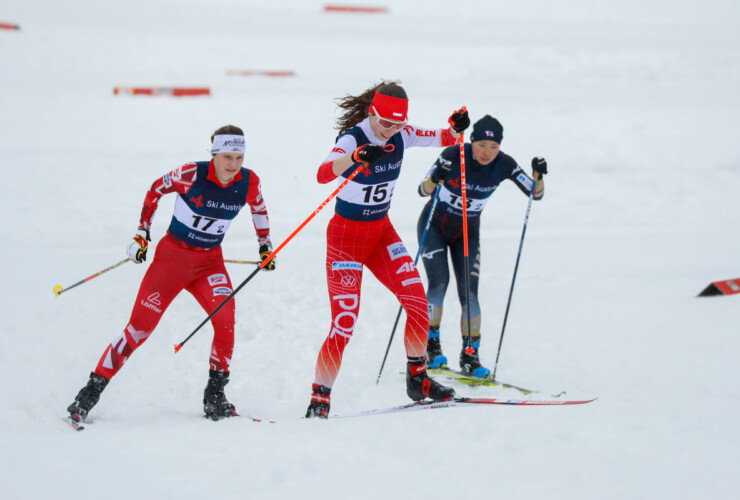 Anja Rathgeb (AUT III), Joanna Kil (POL), Yuzuki Kainuma (JPN II ), (l-r)