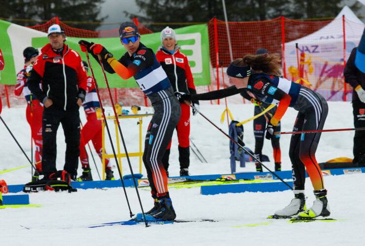 Jakob Lange (GER I), Sophia Maurus (GER I), (l-r)