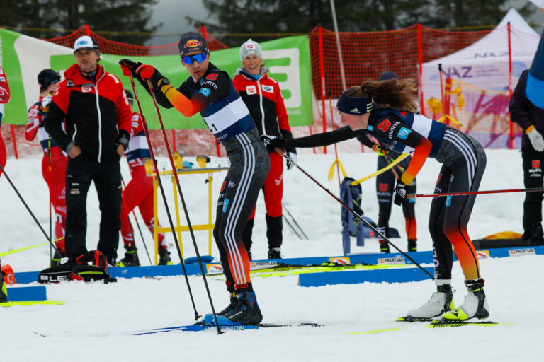 Jakob Lange (GER I), Sophia Maurus (GER I), (l-r)