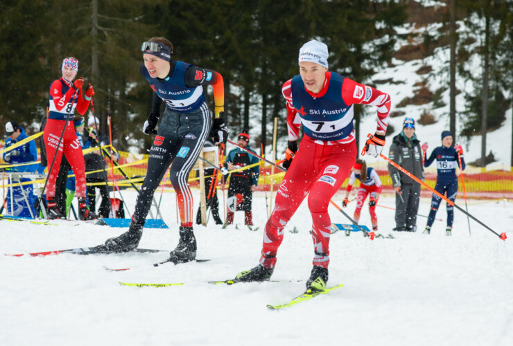 Simon Mach (GER), Mario Seidl (AUT I), (l-r)