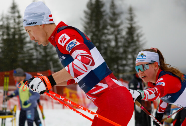 Mario Seidl (AUT I), Laura Pletz (AUT I ), (l-r)