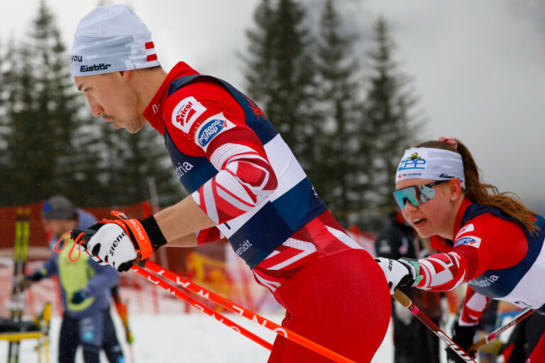 Mario Seidl (AUT I), Laura Pletz (AUT I ), (l-r)