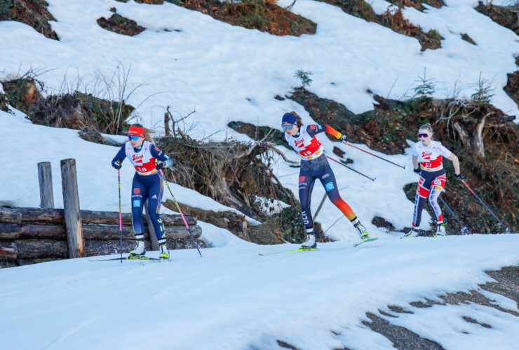 Marie Naehring (GER), Sophia Maurus (GER), Eva-Maria Holzer (AUT), (l-r)