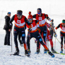 Simon Mach (GER), Jonathan Graebert (GER), Jakob Lange (GER), (l-r)