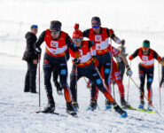 Simon Mach (GER), Jonathan Graebert (GER), Jakob Lange (GER), (l-r)