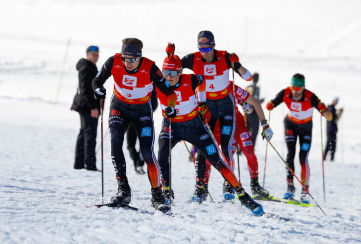 Simon Mach (GER), Jonathan Graebert (GER), Jakob Lange (GER), (l-r)