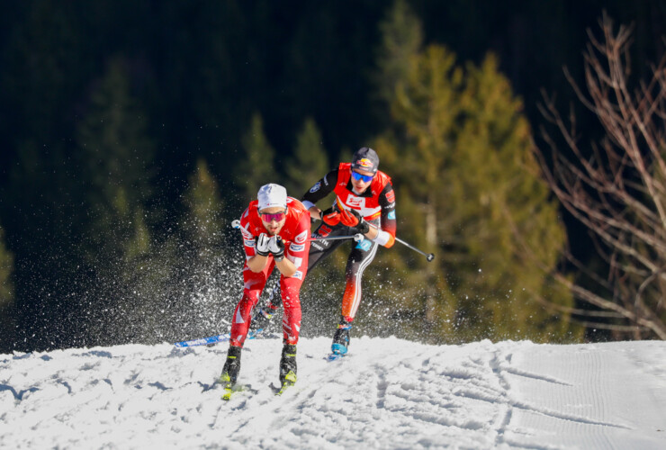 Fabio Obermeyr (AUT), Jakob Lange (GER), (l-r)