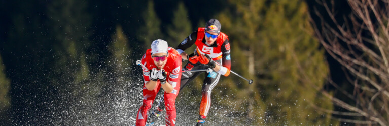 Fabio Obermeyr (AUT), Jakob Lange (GER), (l-r)