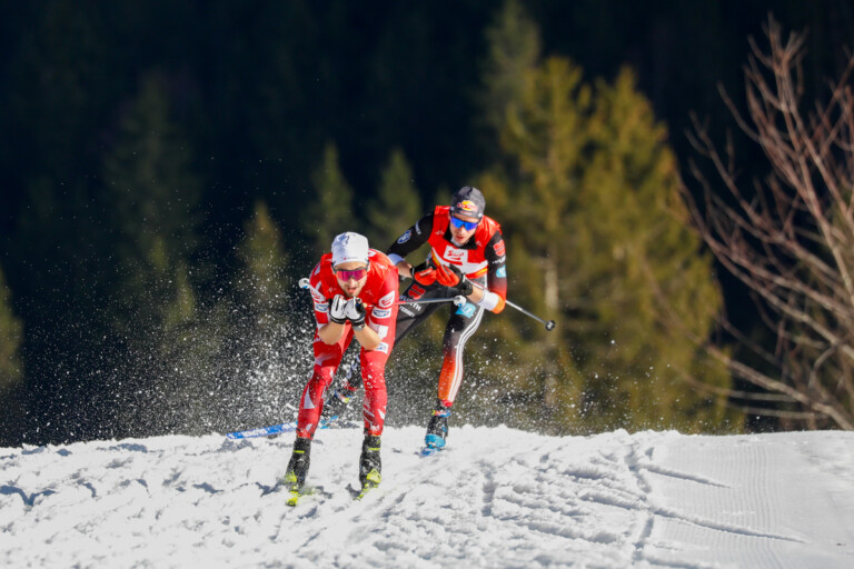 Fabio Obermeyr (AUT), Jakob Lange (GER), (l-r)