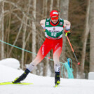 Pascal Mueller (SUI) musste das Rennen nach einem Sturz aufgeben.