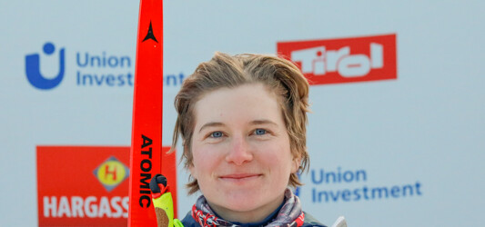 Claudia Purker (AUT) feierte ihren ersten Sieg im COC.